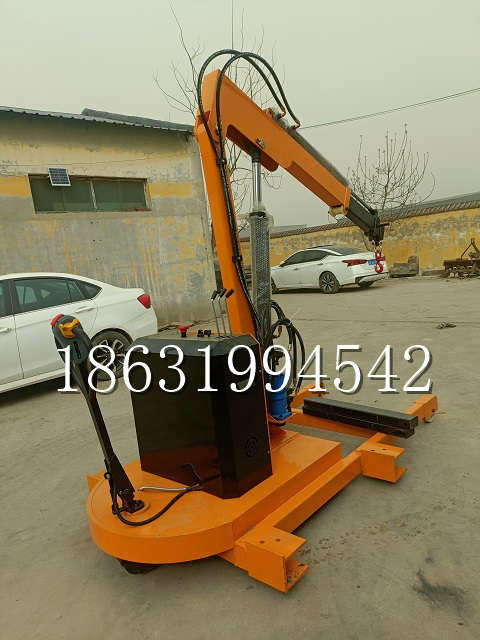 台东市自卸车厢随车吊 自制轮式四不像起重机 四驱平板吊 5吨 贵盛